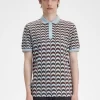 Polo para hombre con estampado llamativo Polo para hombre con estampado llamativo