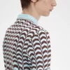 Polo para hombre con estampado llamativo Polo para hombre con estampado llamativo