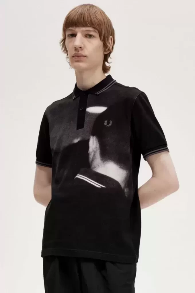 Polo Rave Graphic para hombre