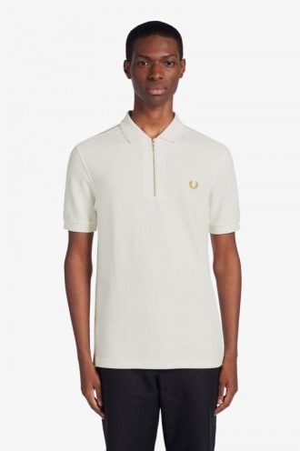 Polos con cuello con cremallera