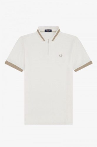 Polos con cuello con cremallera