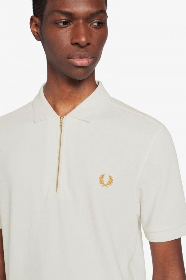 Polos con cuello con cremallera Polos con cuello con cremallera
