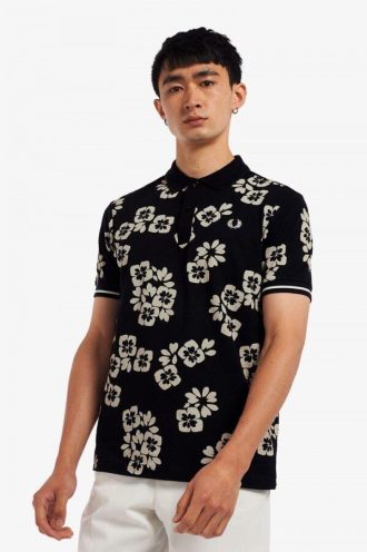 Polos con estampado floral