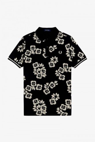 Polos con estampado floral