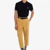Polos con puños a rayas Polos con puños a rayas
