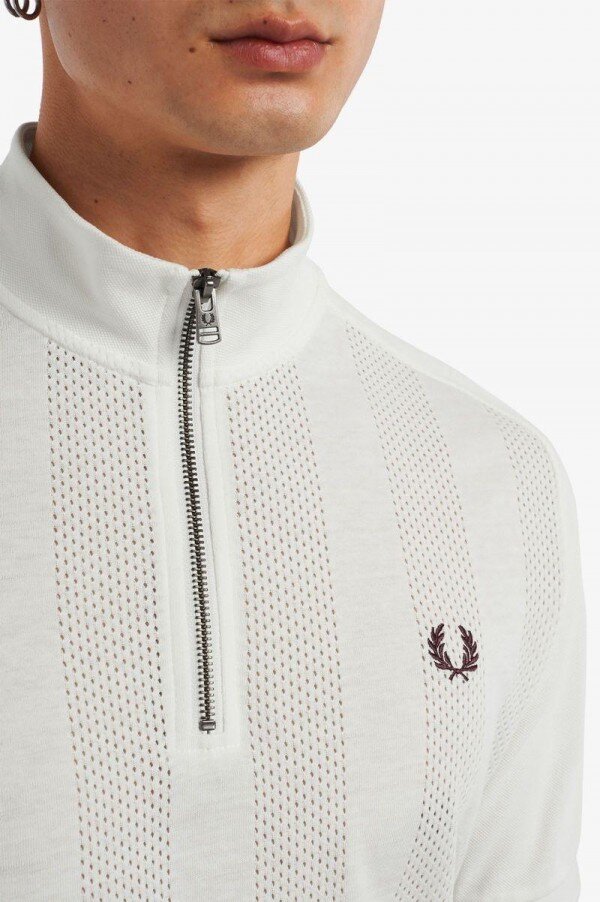 Polos de manga raglán con cuello y cremallera Polos de manga raglán con cuello y cremallera