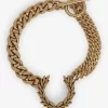 Pulsera de corona de laurel de doble cadena para mujer Pulsera de corona de laurel de doble cadena para mujer