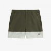 Shorts de baño con bloques de color