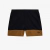 Shorts de baño con bloques de color