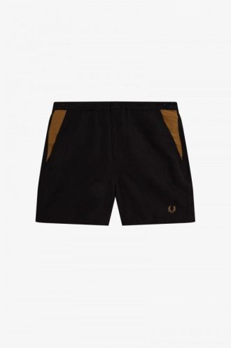 Shorts de baño con paneles de contraste