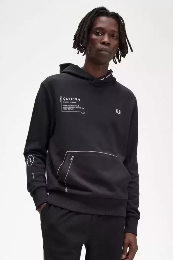 Sudadera con capucha estampada para hombre Sudadera con capucha estampada para hombre