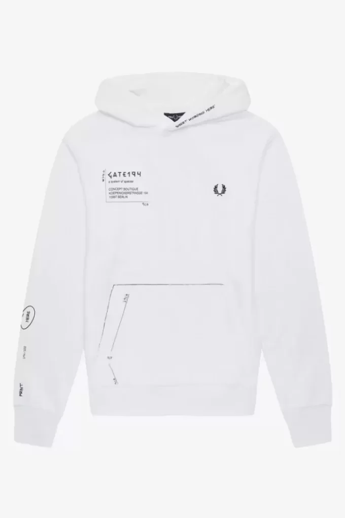 Sudadera con capucha estampada para hombre Sudadera con capucha estampada para hombre