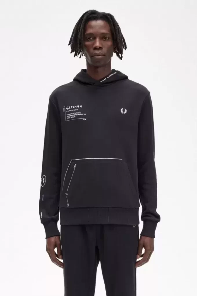 Sudadera con capucha estampada para hombre Sudadera con capucha estampada para hombre