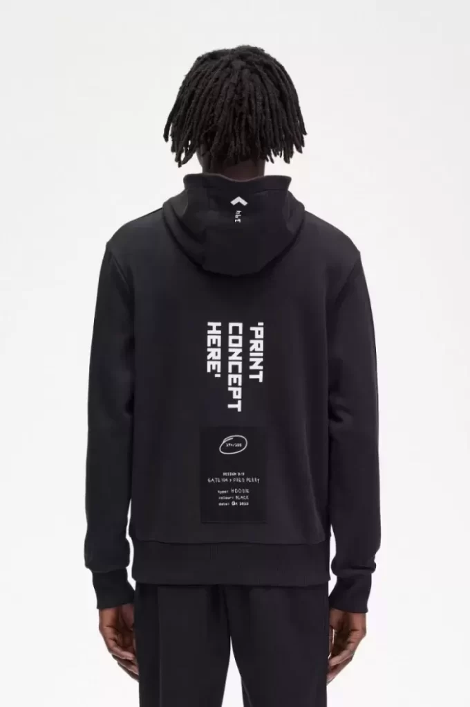 Sudadera con capucha estampada para hombre Sudadera con capucha estampada para hombre