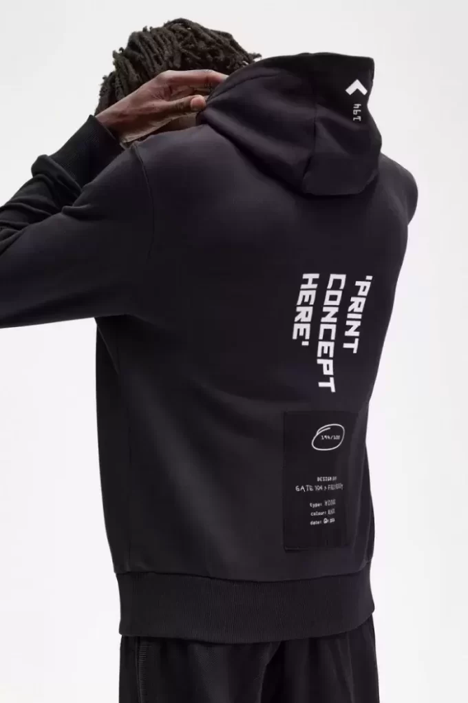 Sudadera con capucha estampada para hombre Sudadera con capucha estampada para hombre