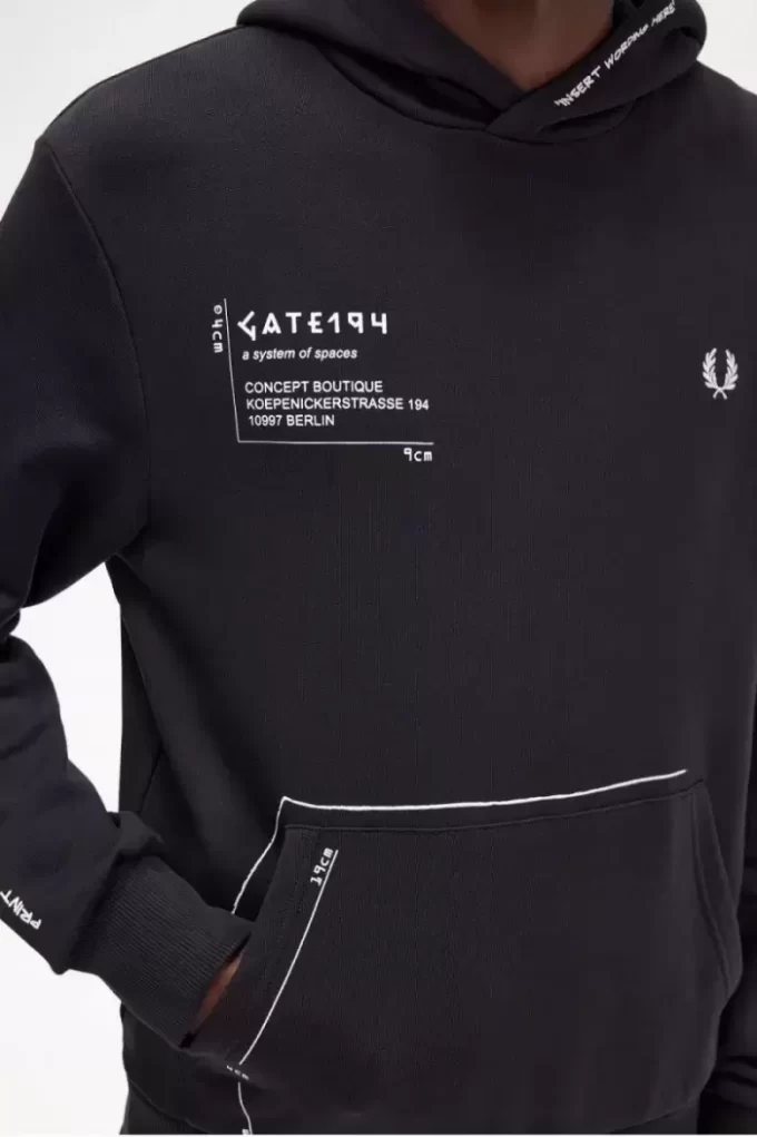 Sudadera con capucha estampada para hombre Sudadera con capucha estampada para hombre