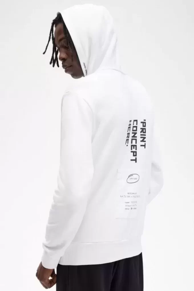 Sudadera con capucha estampada para hombre Sudadera con capucha estampada para hombre