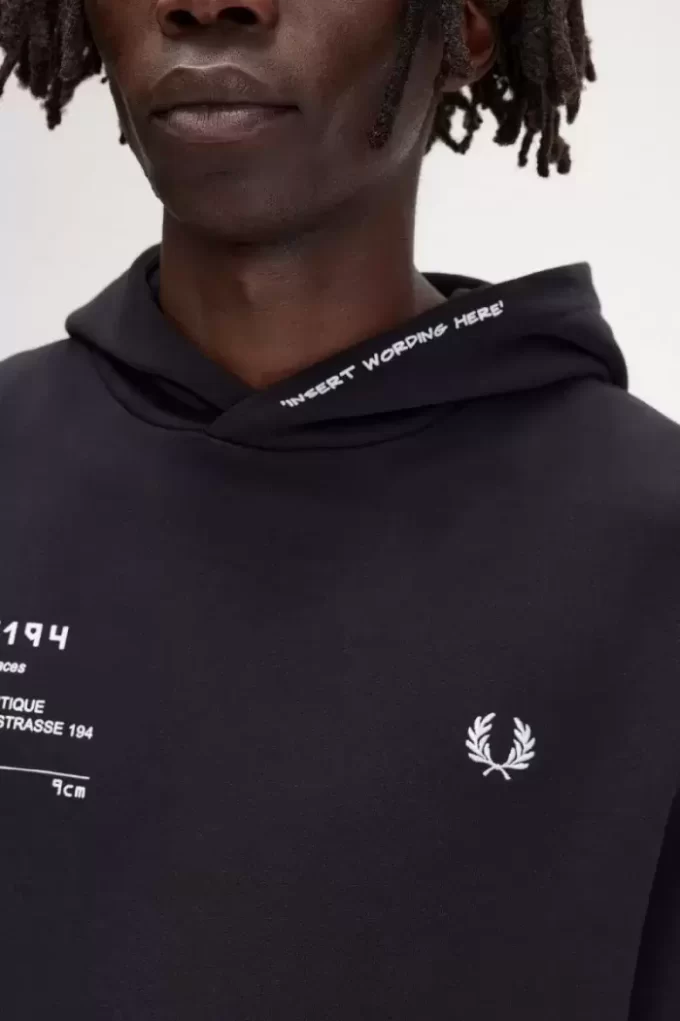 Sudadera con capucha estampada para hombre Sudadera con capucha estampada para hombre