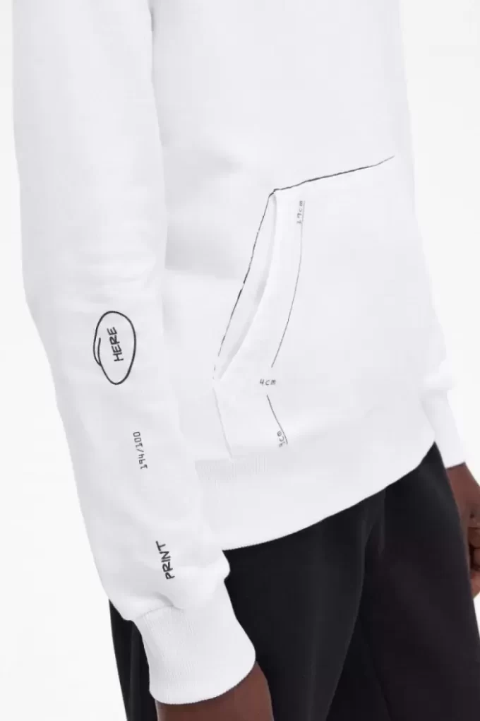 Sudadera con capucha estampada para hombre Sudadera con capucha estampada para hombre