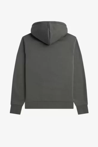 Sudadera con capucha y diseño de corona de laurel para hombre