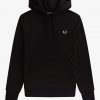 Sudadera con capucha y estampado de corona de laurel