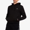 Sudadera con capucha y estampado de corona de laurel