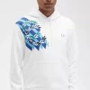 Sudadera con capucha y estampado de corona de laurel para hombre Sudadera con capucha y estampado de corona de laurel para hombre