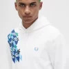 Sudadera con capucha y estampado de corona de laurel para hombre Sudadera con capucha y estampado de corona de laurel para hombre