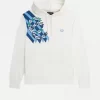 Sudadera con capucha y estampado de corona de laurel para hombre Sudadera con capucha y estampado de corona de laurel para hombre