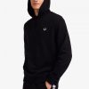 Sudadera con capucha y parche estampado
