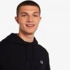 Sudadera con capucha y parche estampado
