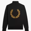 Sudadera con media cremallera y doble gráfico para hombre Sudadera con media cremallera y doble gráfico para hombre