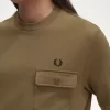 Sudadera de cuello redondo con detalle de bolsillo para hombre Sudadera de cuello redondo con detalle de bolsillo para hombre