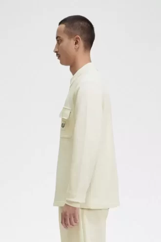 Sudadera de manga larga con cuello redondo para hombre