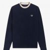 Sudadera de manga larga con punta de tranvía
