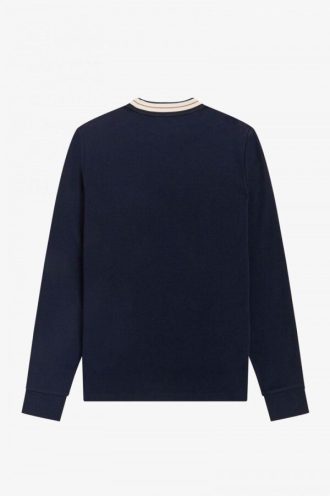 Sudadera de manga larga con punta de tranvía