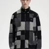 Sudadera polar Pixel Borg para hombre