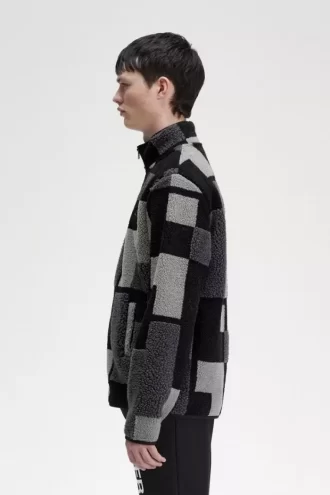 Sudadera polar Pixel Borg para hombre