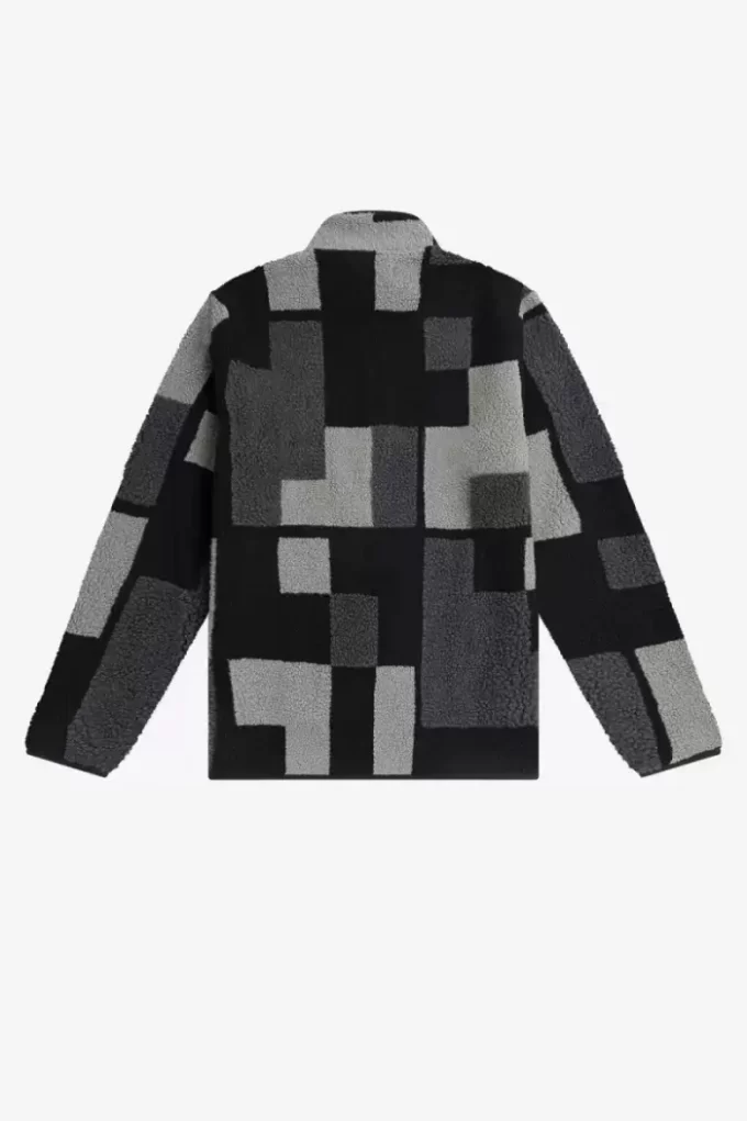 Sudadera polar Pixel Borg para hombre