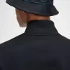 Sudaderas bordadas con media cremallera para hombre