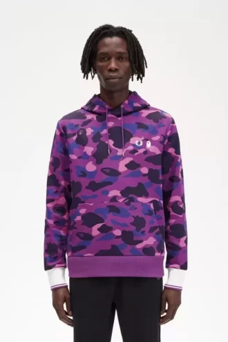 Sudaderas con capucha de camuflaje para hombre