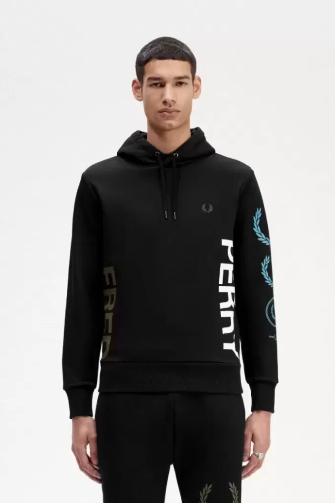 Sudaderas con capucha para hombre con marca gráfica