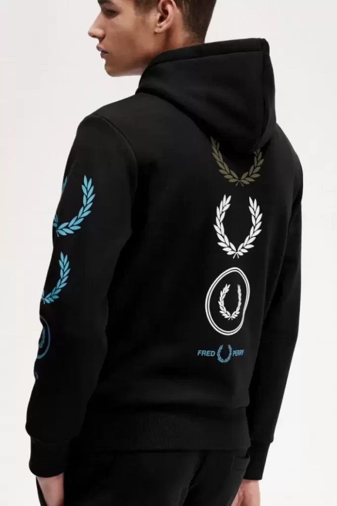 Sudaderas con capucha para hombre con marca gráfica