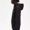 Sudaderas con capucha y cremallera en contraste para hombre