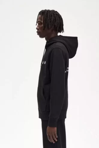 Sudaderas con capucha y cremallera en contraste para hombre