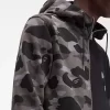 Sudaderas con capucha y cremallera en contraste para hombre