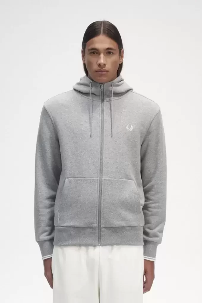 Sudaderas con capucha y cremallera para hombre