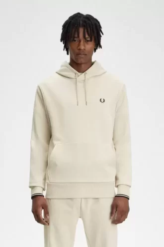 Sudaderas con capucha y ribete para hombre