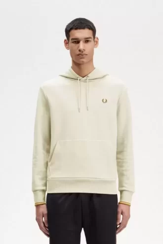 Sudaderas con capucha y ribete para hombre