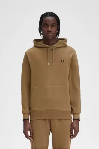 Sudaderas con capucha y ribete para hombre
